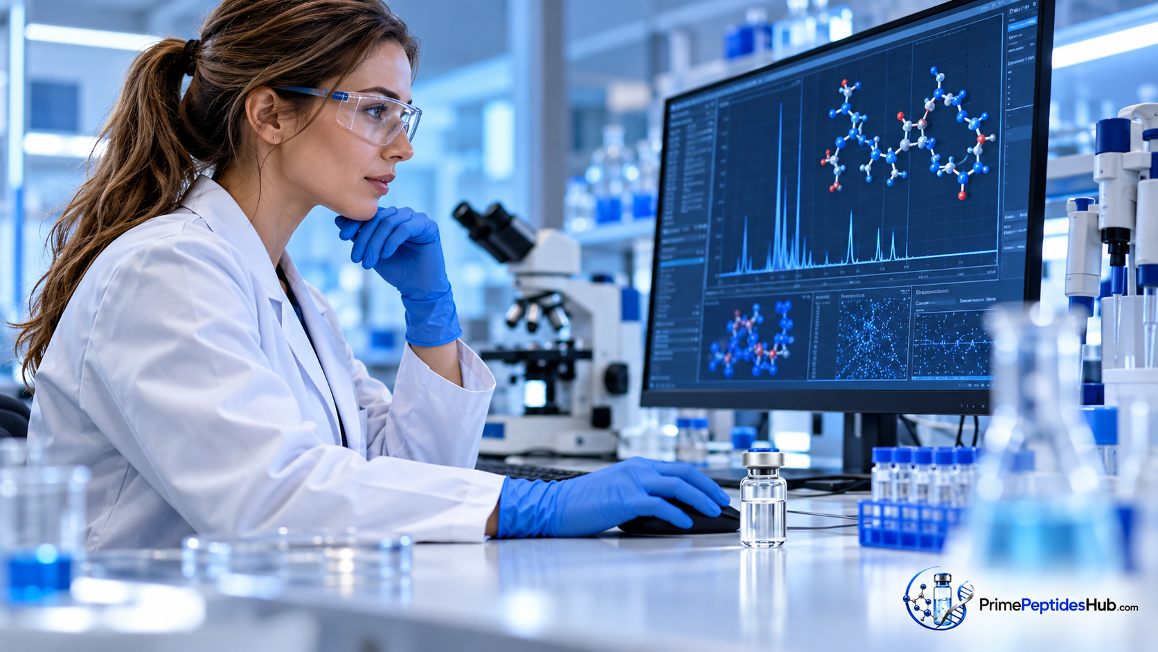 CJC-1295-Peptid: GHRH-Signalweg, DAC-Chemie und Evidenzgrenzen