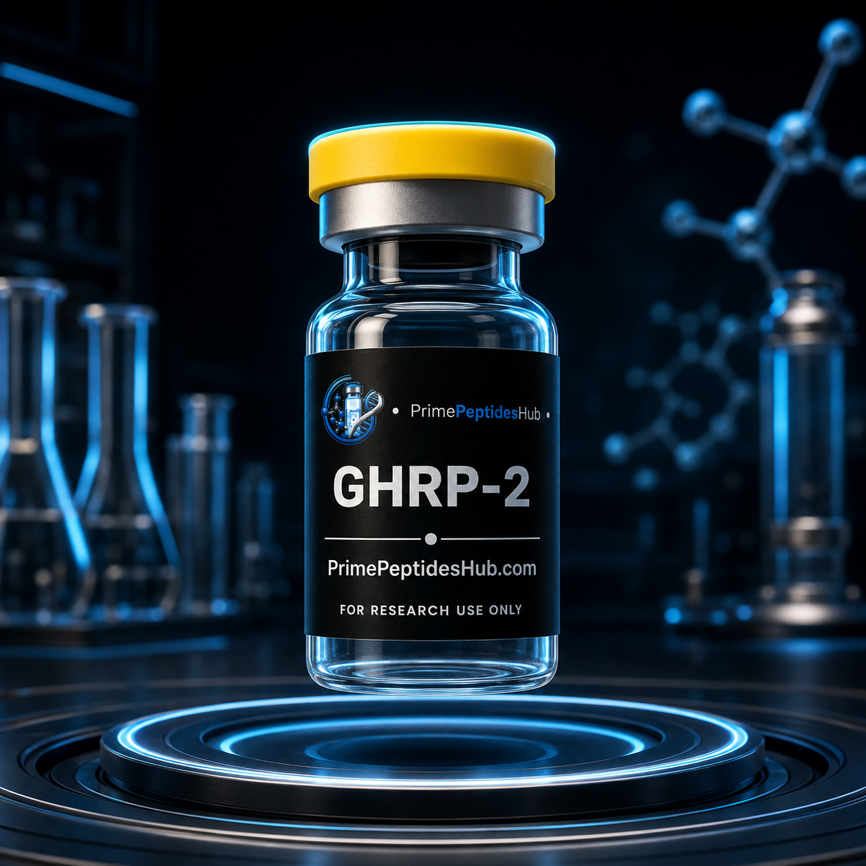 GHRP-2 Acetate laboratory research product