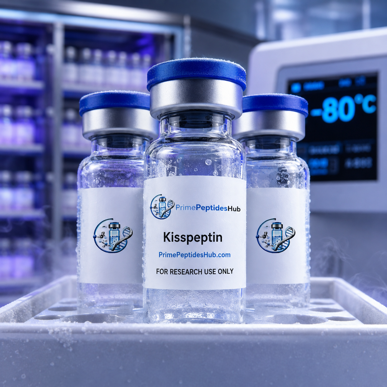 Kisspeptin-10 10 mg research peptide sealed vial from PrimePeptidesHub